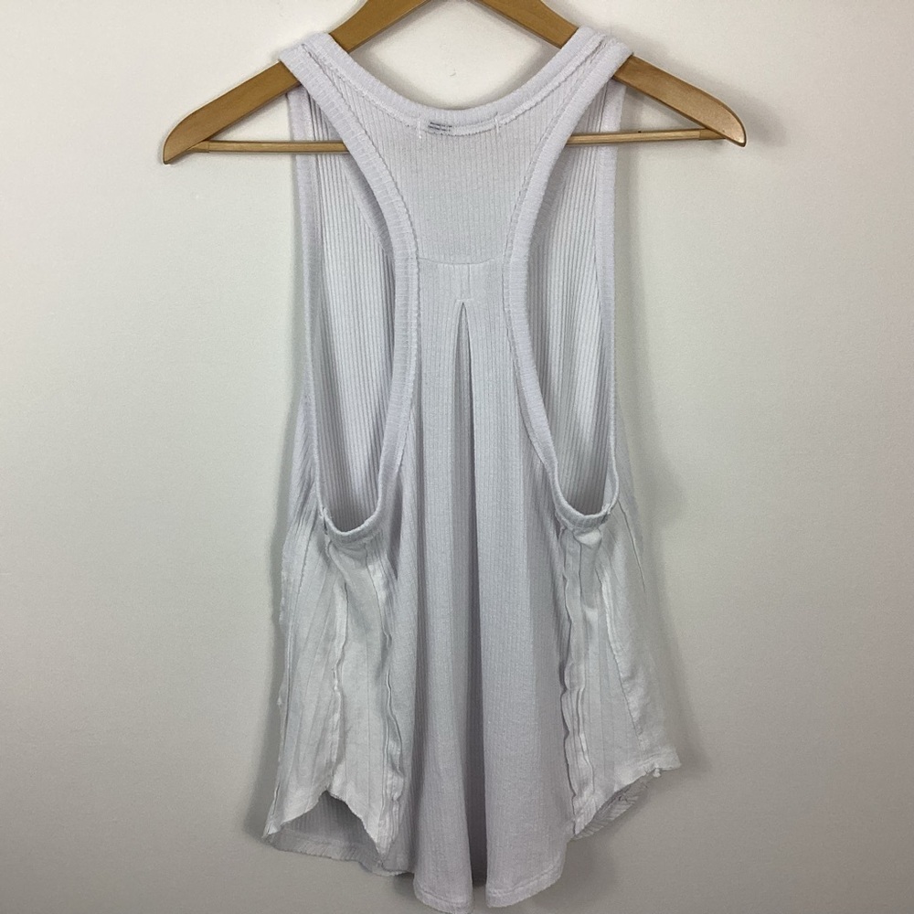 We The Free Racerback Rib Tank Top Size Medium - Picture 4 of 9